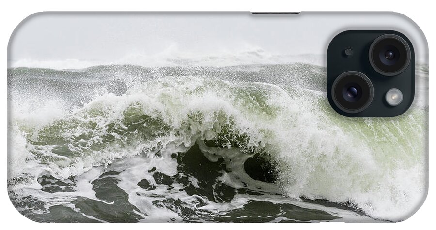 Coast iPhone Case featuring the photograph Storm Surf Spray by Robert Potts
