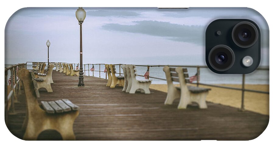 Office Decor iPhone Case featuring the photograph Stormy Boardwalk 2 by Steve Stanger