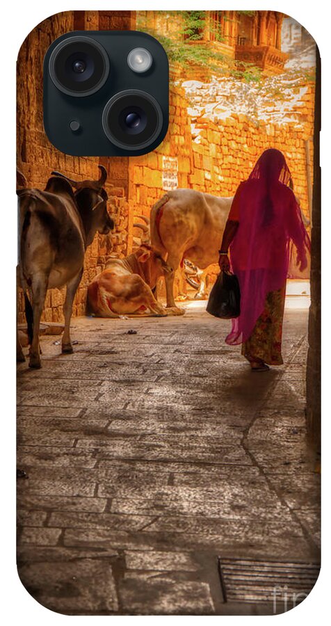 Streets-of-india iPhone Case featuring the photograph Streets of India by Stefano Senise