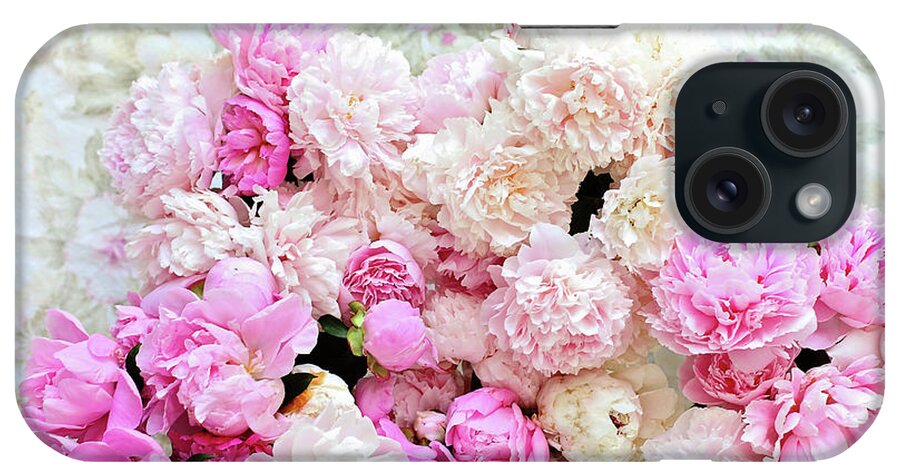  Peony iPhone Case featuring the photograph Summer Peonies by Sylvia Cook