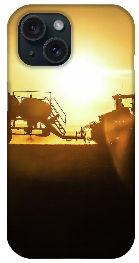 Farm iPhone Case featuring the photograph Sun Powered Farm by Todd Klassy
