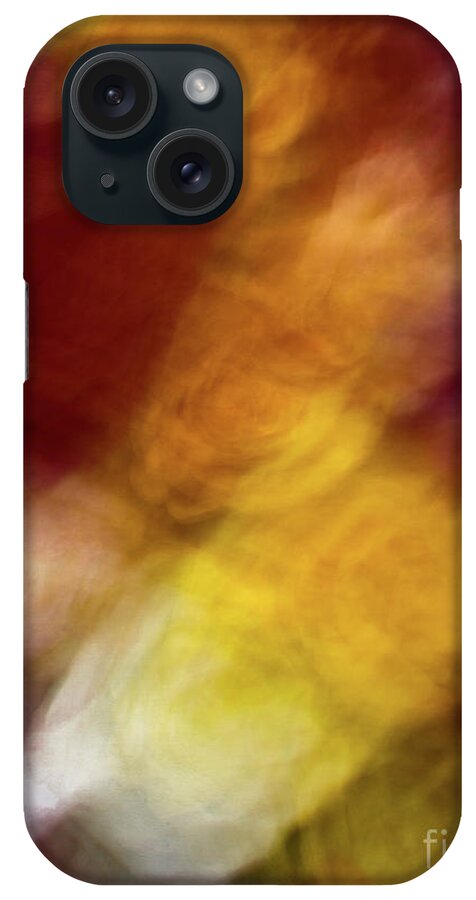 Abstract iPhone Case featuring the photograph Sunflower abstract by Phillip Rubino