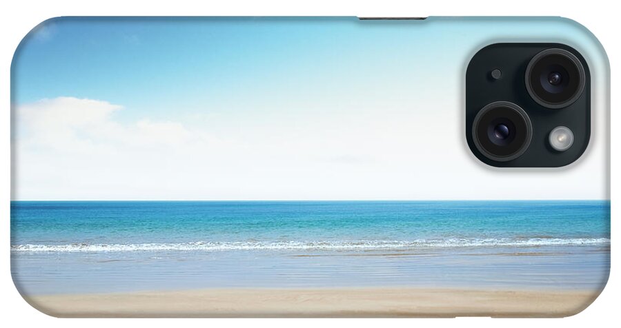 Scenics iPhone Case featuring the photograph Sunny Beach by Aaron Foster