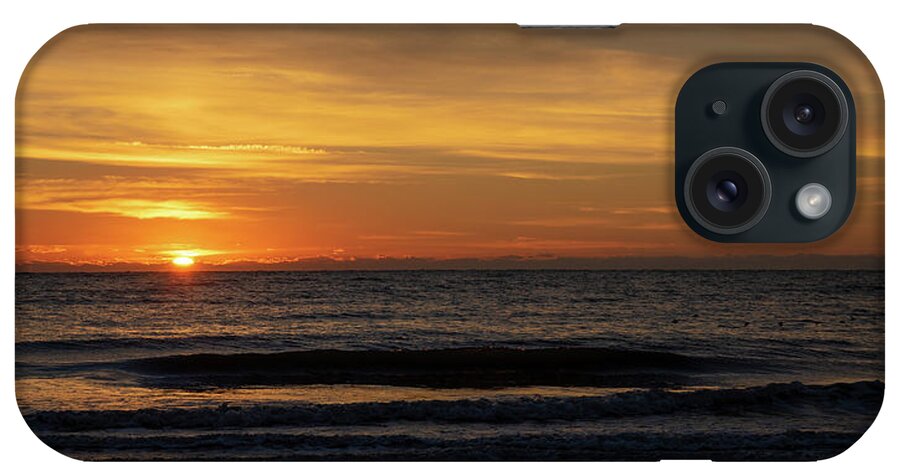 Sunrise iPhone Case featuring the photograph Sunrise Over Hilton Head Island No. 0338 by Dennis Schmidt