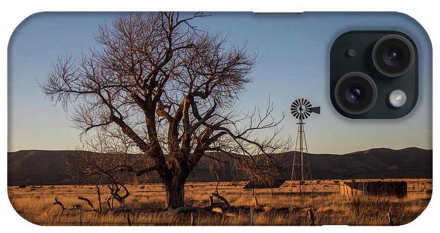 Gold Hour iPhone Case featuring the photograph Sunset at Brooks Ranch Rd. by Joe Kopp