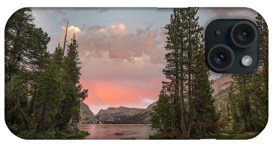 00574870 iPhone Case featuring the photograph Lake Tenaya Sunset, Yosemite by Tim Fitzharris