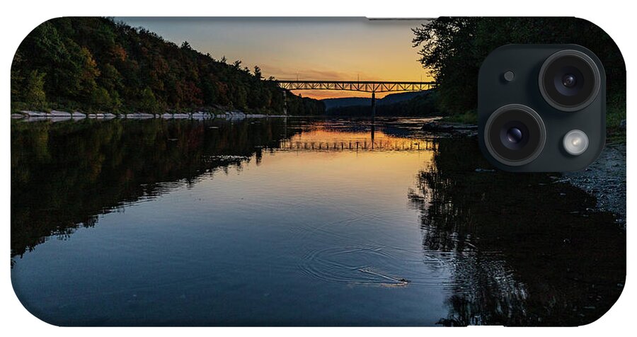 Delaware River iPhone Case featuring the photograph Landscape Photography - Bridges by Amelia Pearn