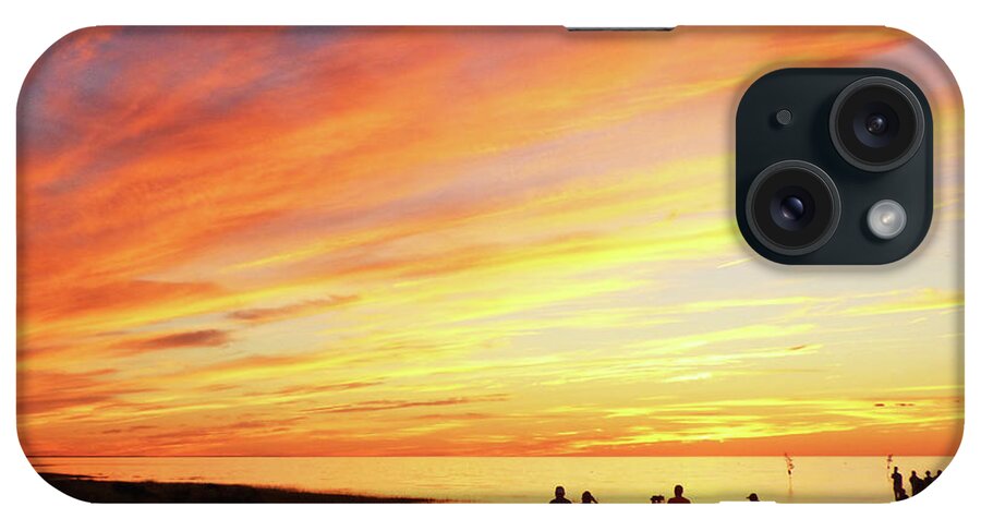 Landscape iPhone Case featuring the photograph Sunset Celebration 300 by Sharon Williams Eng