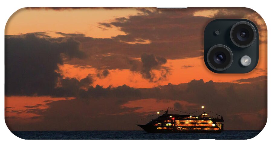 Hawaii iPhone Case featuring the photograph Sunset Cruise by Briand Sanderson