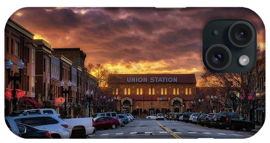 Ogden iPhone Case featuring the photograph Sunset on 25th Street by Michael Ash