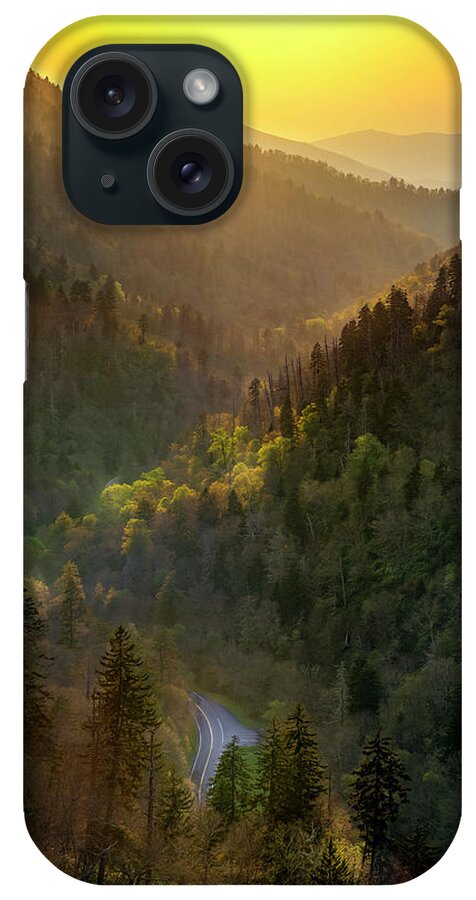 Sunset Valley In The Smokies iPhone Case featuring the photograph Sunset Valley In The Smokies by Jonathan Ross