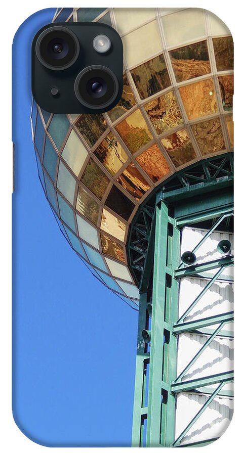 Sunsphere iPhone Case featuring the photograph Sunsphere In Knoxville, TN by Phil Perkins