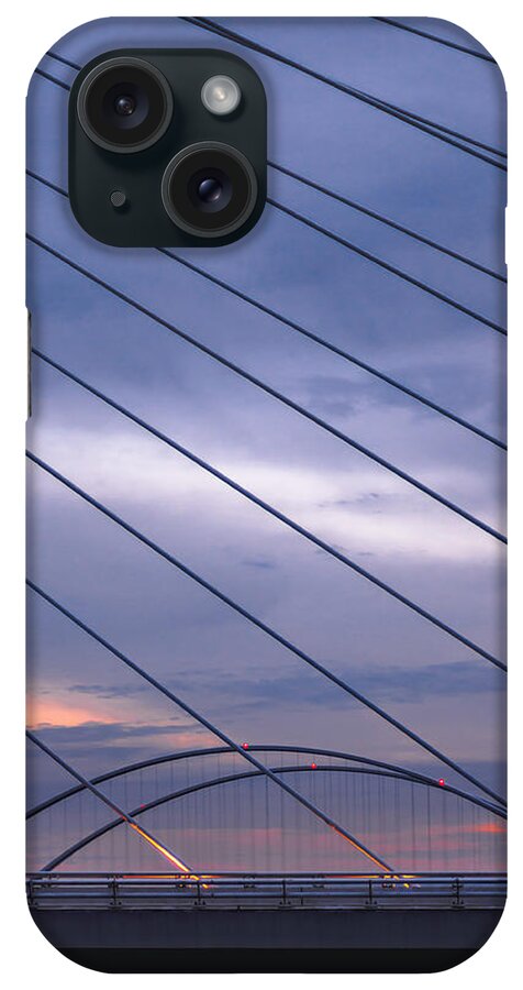 Cables iPhone Case featuring the photograph Suspense by Peter Hull