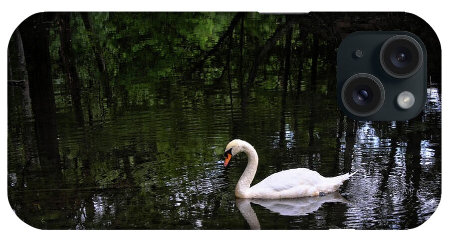 Reflection iPhone Case featuring the photograph Swan and Reflections by George Taylor