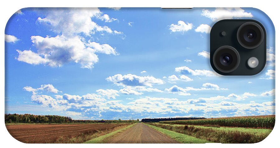 Farm iPhone Case featuring the photograph Take Me Home, Country Road by Sheryl Burns