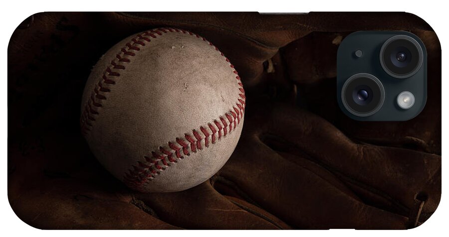 Baseball iPhone Case featuring the photograph Take Me Out To The IIi by Ali Joe