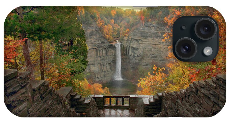 Nature iPhone Case featuring the photograph Taughannock Lights by Jessica Jenney