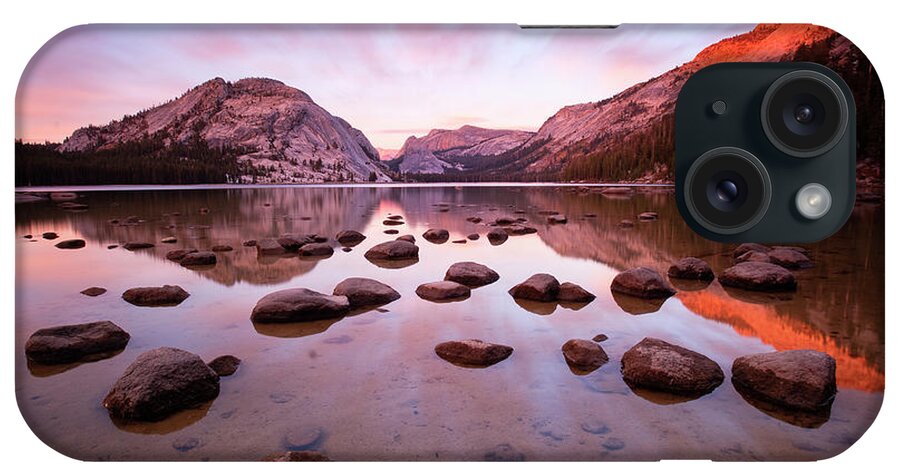 Scenics iPhone Case featuring the photograph Tenaya Lake by Mason Cummings