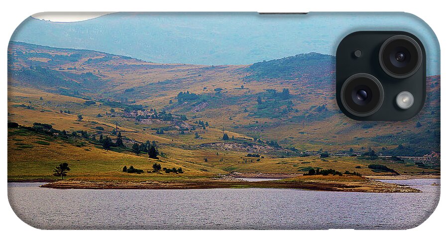 Reservoir iPhone Case featuring the photograph That small island by Milena Ilieva