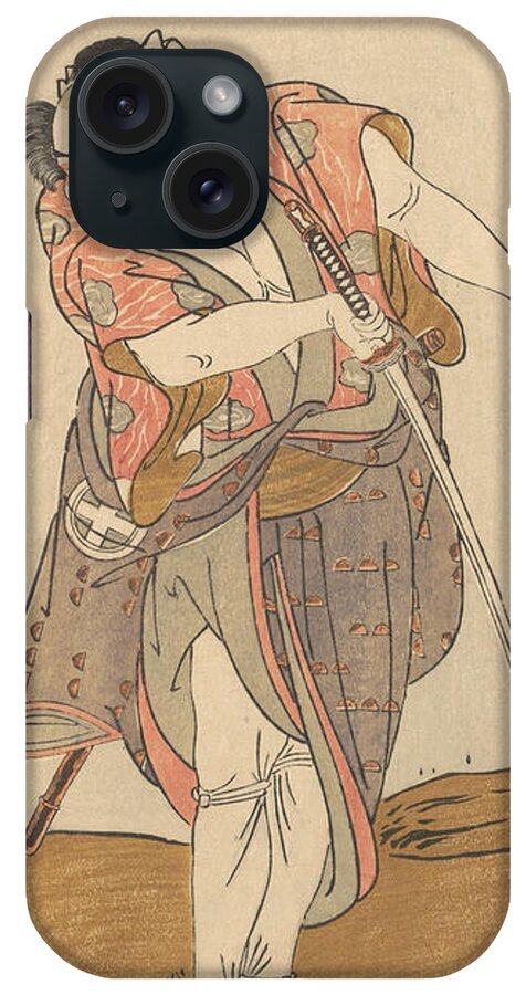 18th Century Art iPhone Case featuring the relief The Actor Otani Hiroyemon III by Katsukawa Shunsho