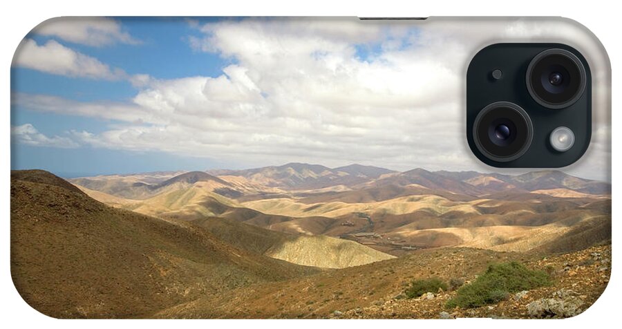 Scenics iPhone Case featuring the photograph The Barren Hills Of Western by Roel Meijer