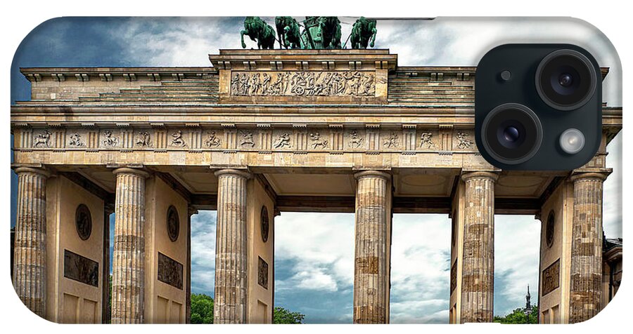 Endre iPhone Case featuring the photograph The Brandenburg Gate by Endre Balogh