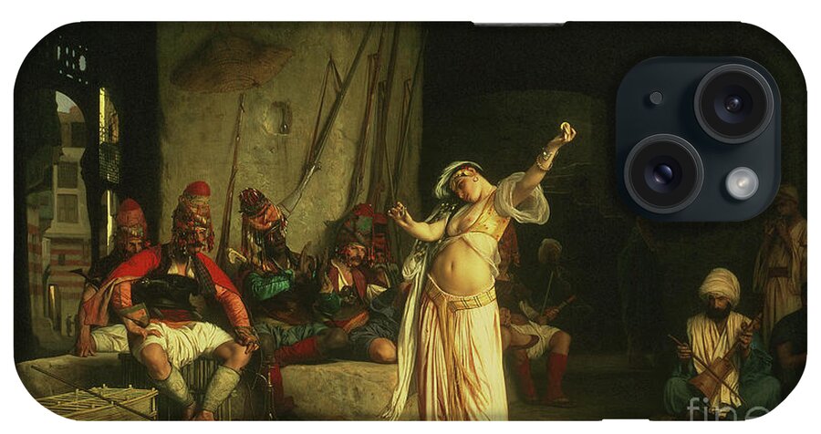 Art iPhone Case featuring the painting The Dance Of The Almeh, 1863 by Jean Leon Gerome