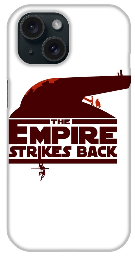Star Wars iPhone Case featuring the digital art The Empire Strikes Back by Dahlan Putria