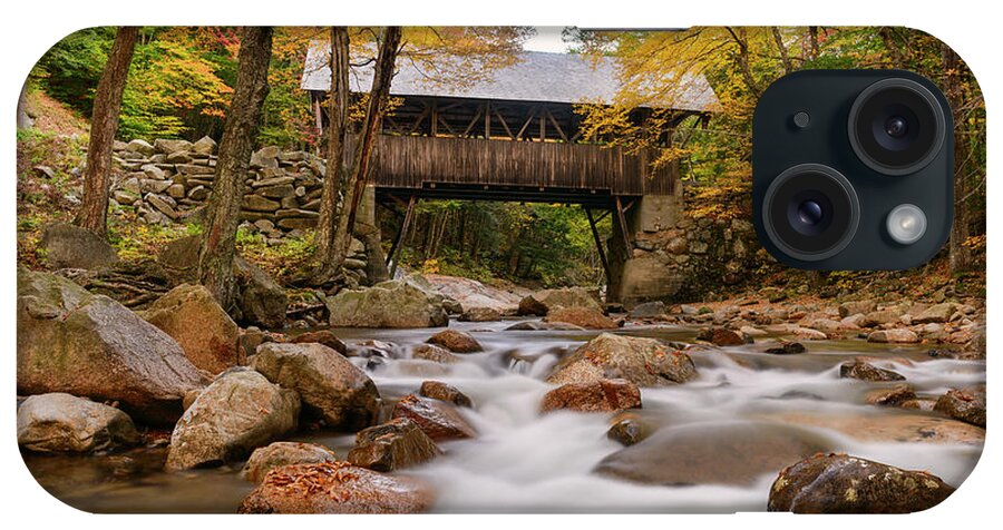The Flume Bridge iPhone Case featuring the photograph The Flume Bridge by Michael Blanchette Photography