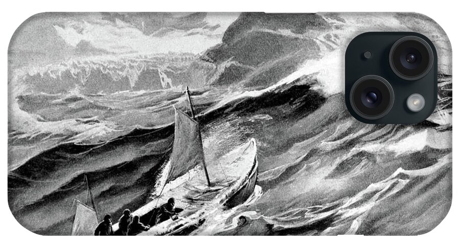 1916 iPhone Case featuring the photograph The James Caird Reaches South Georgia by Science Source