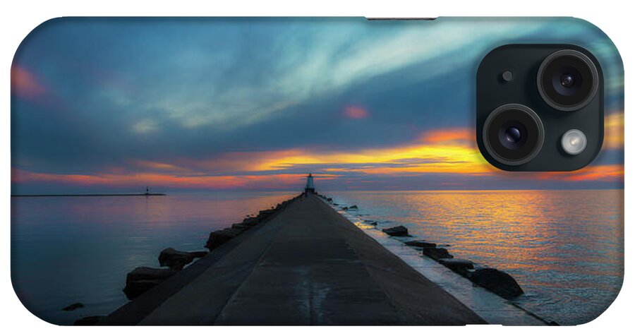 Lighthouse iPhone Case featuring the photograph The Lighthouse Walk by Owen Weber