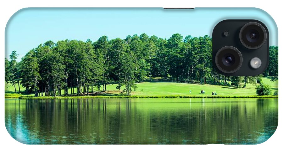The Links At Lake Toccoa iPhone Case featuring the photograph The Links at Lake Toccoa by Mary Ann Artz