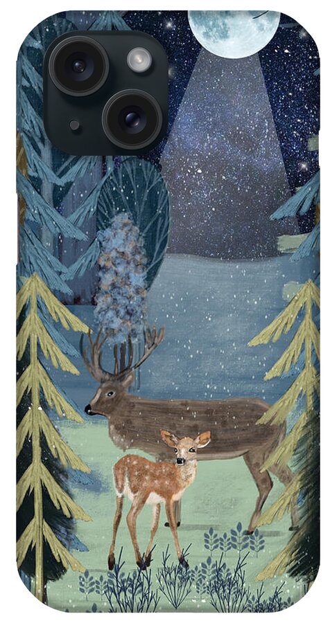 Nursery Art iPhone Case featuring the painting The Secret Forest by Bri Buckley