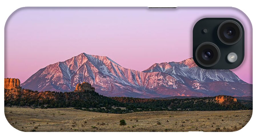 Spanish Peaks iPhone Case featuring the photograph The Spanish Peaks by Aaron Spong