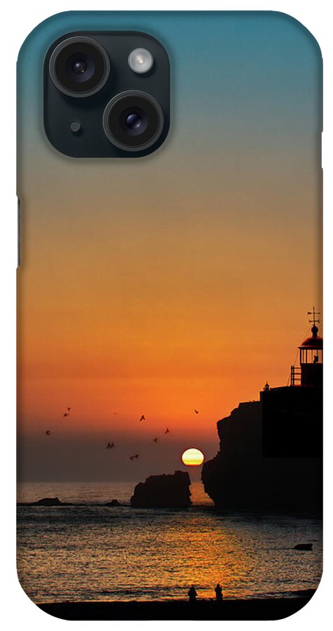 Sun iPhone Case featuring the photograph The sun is hiding by Micah Offman