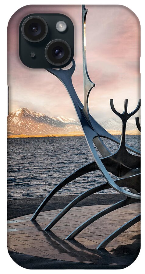 The Sun Voyager iPhone Case featuring the photograph The Sun Voyager #1 by Kathryn McBride