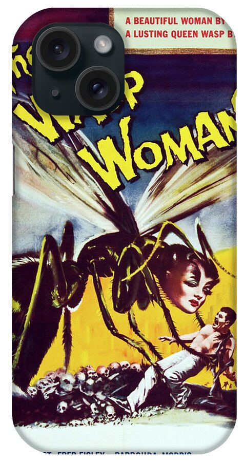 Wasp iPhone Case featuring the painting The Wasp Woman by Unknown