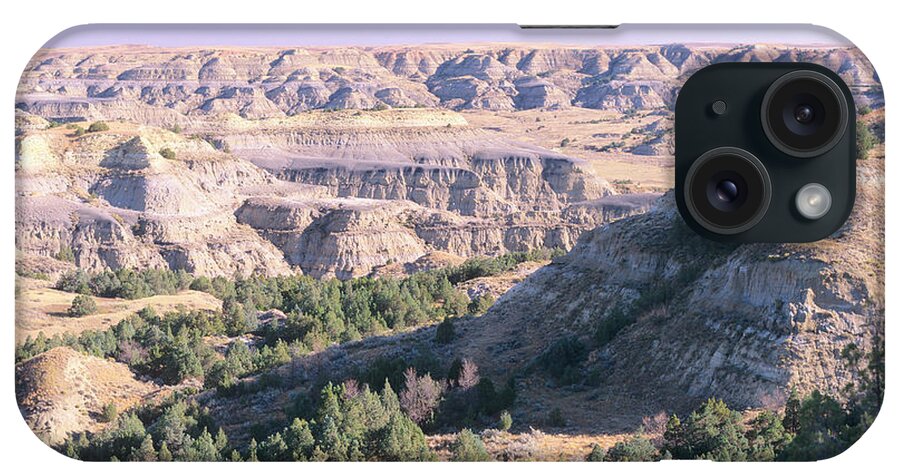 Theodore Roosevelt National Park Canyons iPhone Case featuring the photograph Theodore Roosevelt National Park51 by Gordon Semmens