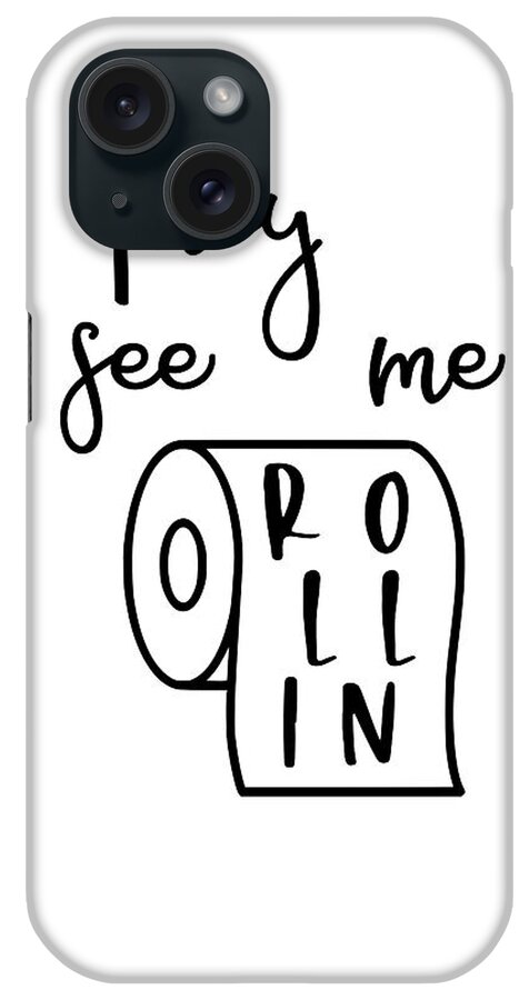 Rollin iPhone Case featuring the mixed media They See Me Rollin by Sundance Q