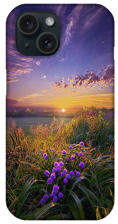 Life iPhone Case featuring the photograph They Speak Without a Sound or Word by Phil Koch
