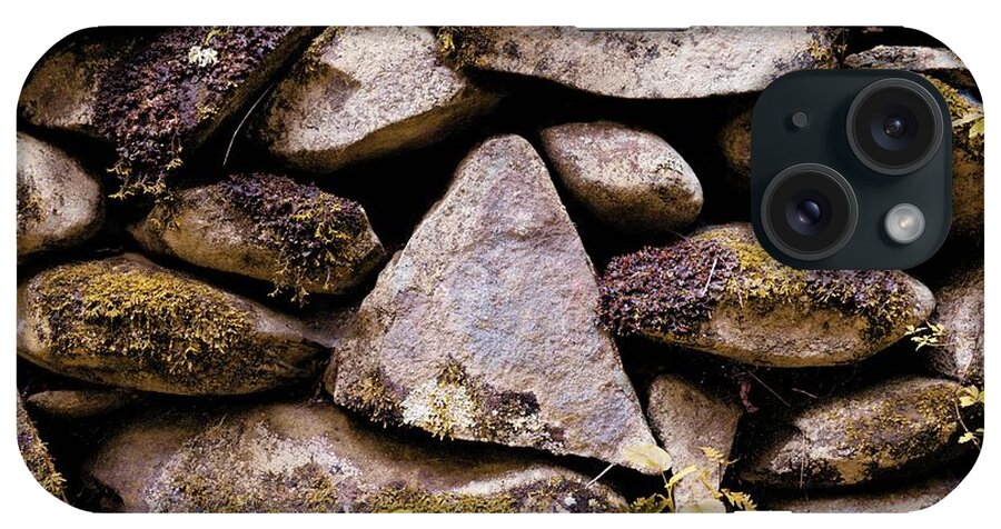 Fence iPhone Case featuring the photograph This Stone Stands out in a Crowd by T Lynn Dodsworth