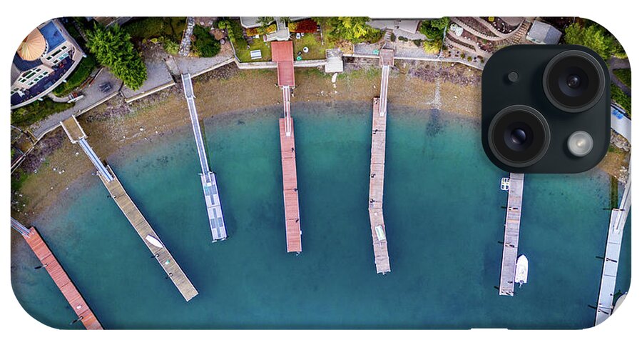 Boat Docks iPhone Case featuring the photograph Tight Docks by Clinton Ward