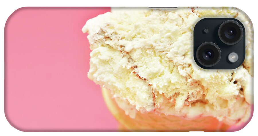 Enjoyment iPhone Case featuring the photograph Top Of An Ice Cream Cone by Kevinruss