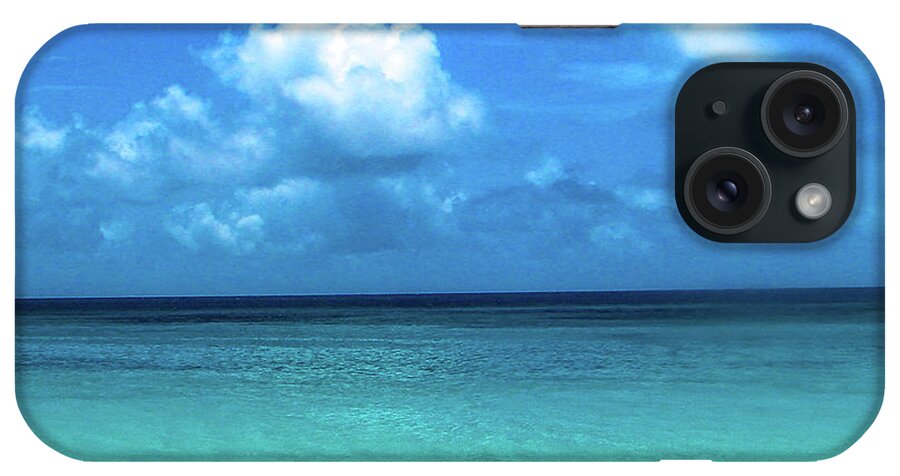 Anguilla iPhone Case featuring the photograph Topical Beach View Anguilla by Flippin Sweet Gear