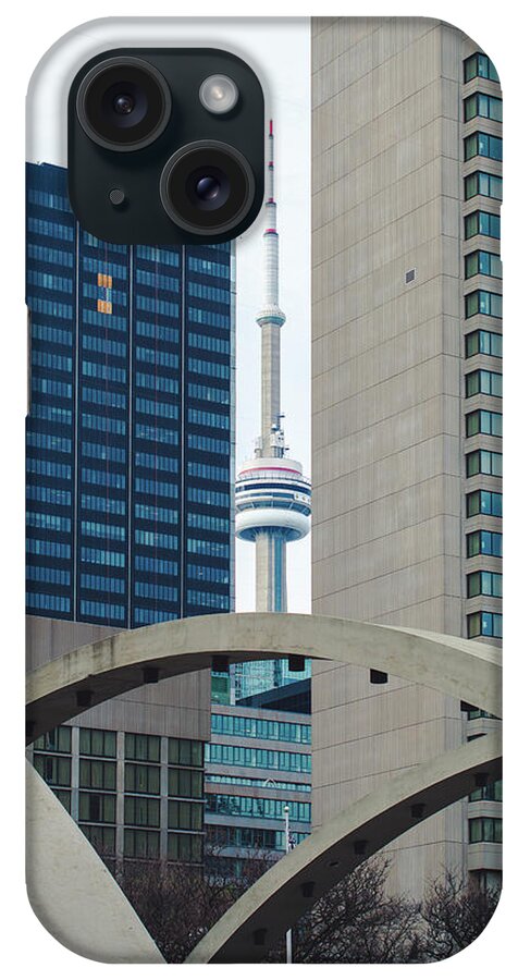 Toronto iPhone Case featuring the photograph Toronto Tower View by Sonja Quintero