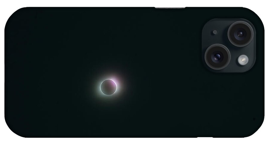 Solar iPhone Case featuring the photograph Total Solar Eclipse by Mark Duehmig