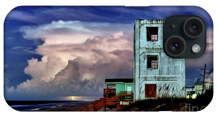 Sunrise iPhone Case featuring the photograph Tower 3 Storm by DJA Images