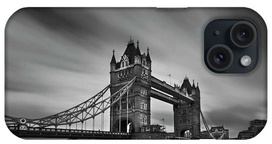 Tower Bridge 1 Mid iPhone Case featuring the photograph Tower Bridge 1 Mid by Moises Levy