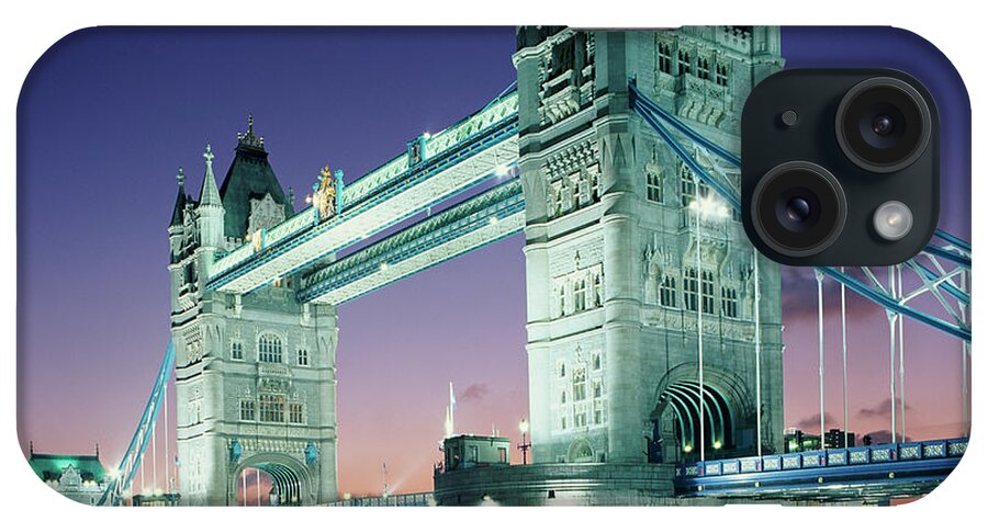 England iPhone Case featuring the photograph Tower Bridge, London, England, United by Peter Adams