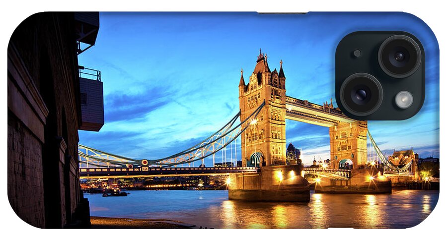 Drawbridge iPhone Case featuring the photograph Tower Bridge London by Nikada